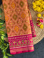 Pan-Chanda Traditional Design Handwoven Patola Silk Saree