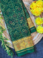 Navratna-Manekchowk Design Handwoven Patola Silk Saree