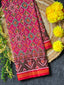 Manekchowk Traditional Design Handwoven Patola Silk Saree