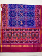 Big Motifs Design Handwoven Patola Silk Saree