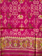 Figure With Navratna Design Handwoven Patola Silk Saree