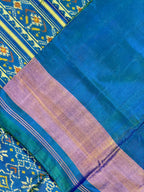 Fusion Design Handwoven Patola Silk Saree