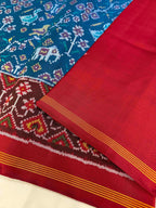 Motifs Traditional Design Handwoven Patola Silk Saree