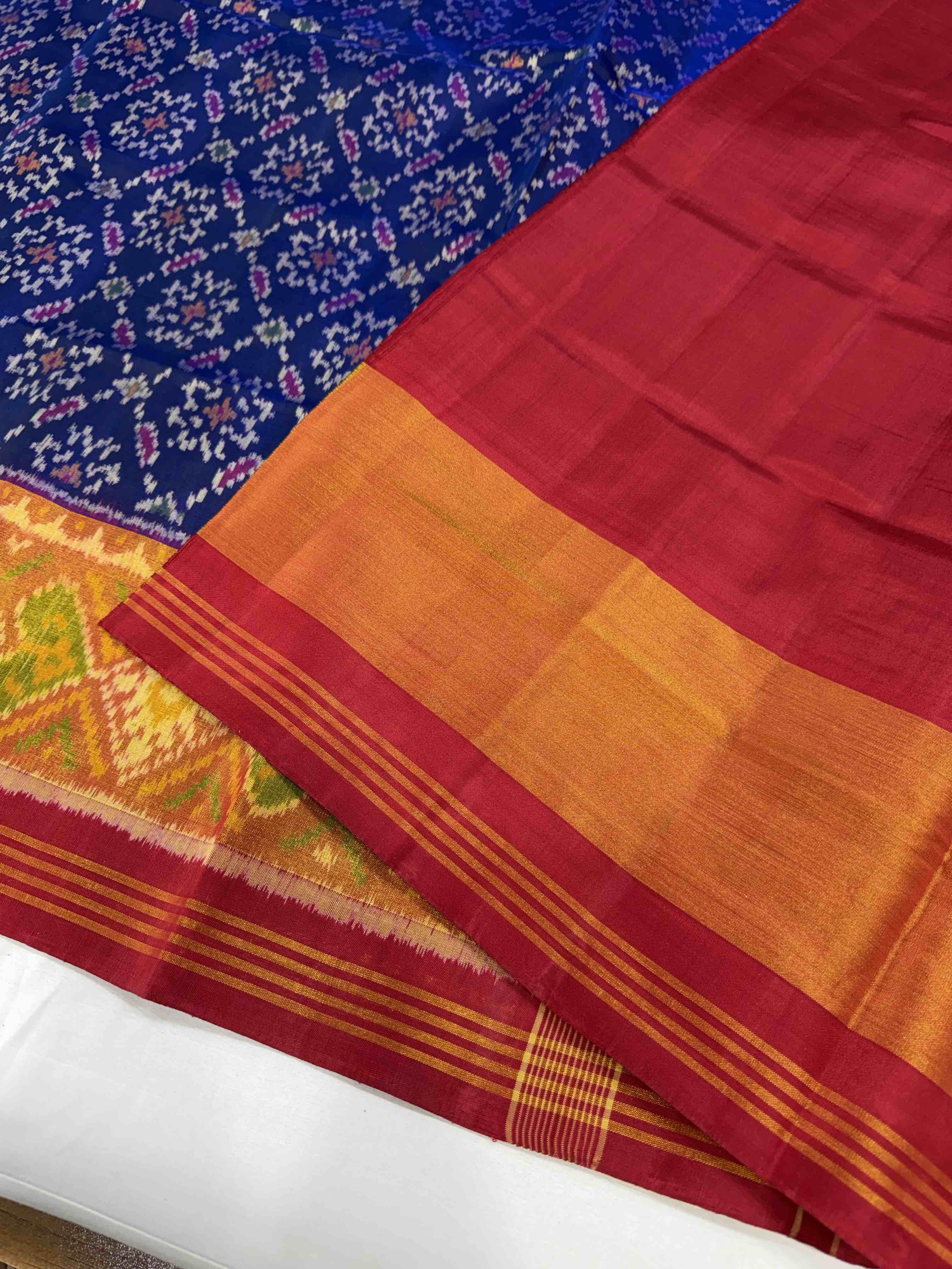 Exclusive Design Handwoven Patola Silk Saree