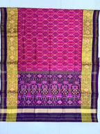 Fancy Design Handwoven Patola Silk Saree