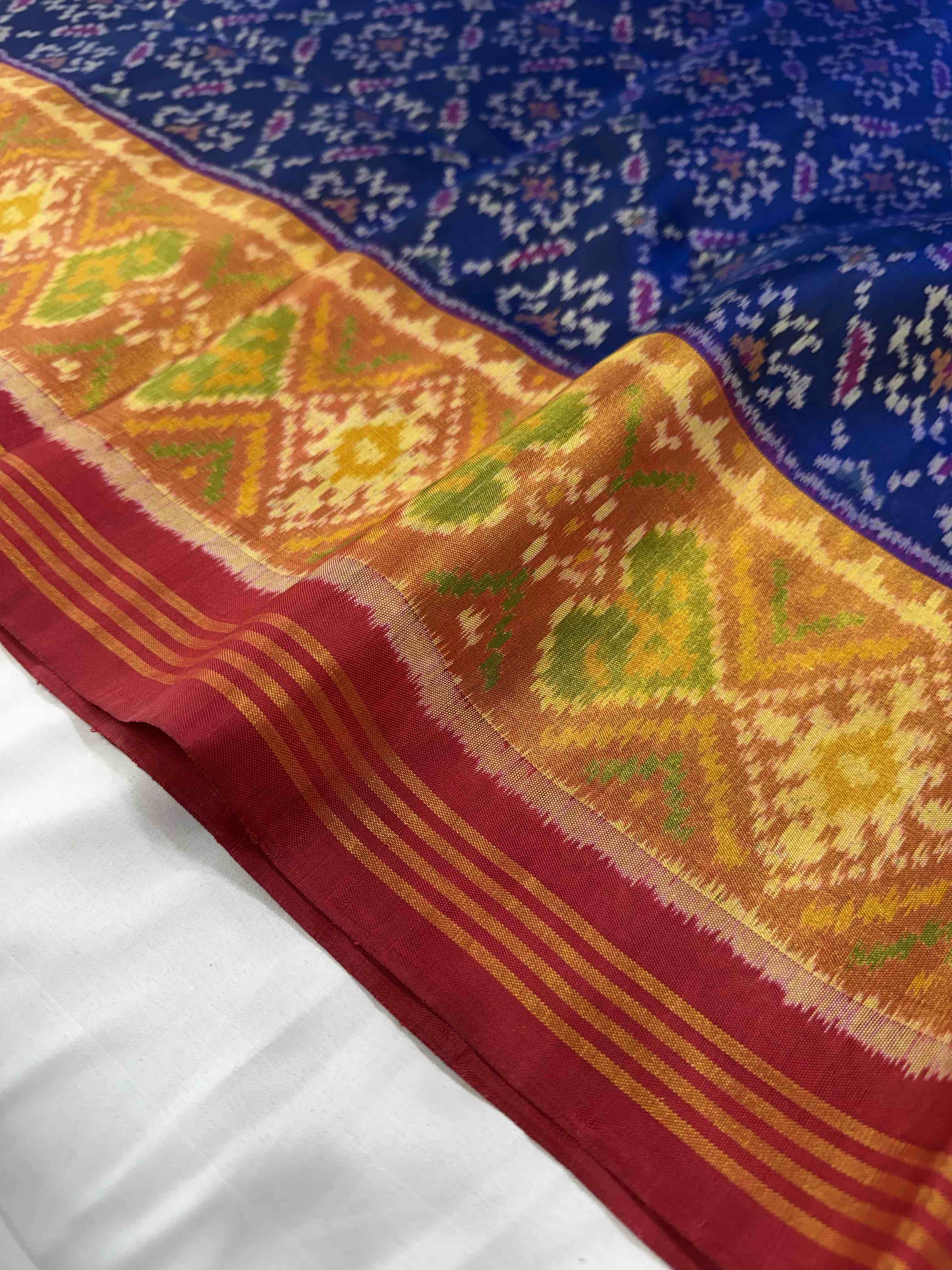 Exclusive Design Handwoven Patola Silk Saree