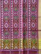 Narikunj Traditional Design Handwoven Patola Silk Saree