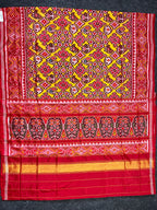 Fusion Traditional Design Handwoven Patola Silk Saree