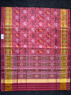 Narikunj Traditional Design Handwoven Patola Silk Saree