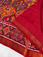 Motifs Traditional Design Handwoven Patola Silk Saree