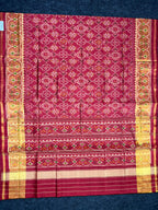 Manekchowk Traditional Design Handwoven Patola Silk Saree
