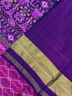 Fancy Design Handwoven Patola Silk Saree