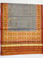 Fancy Design Pastel Purple Tissue Double Zari Patola Saree