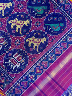 Big Motifs Design Handwoven Patola Dupatta