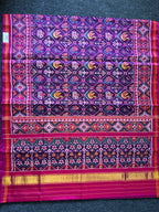 Narikunj Traditional Design Handwoven Patola Silk Saree