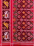 Traditional Design Handwoven Patola Silk Saree