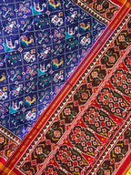 Exclusive Motif Design Handwoven Patola Silk Saree