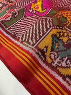 Exclusive Motifs Traditional Design Handwoven Patola Silk Saree