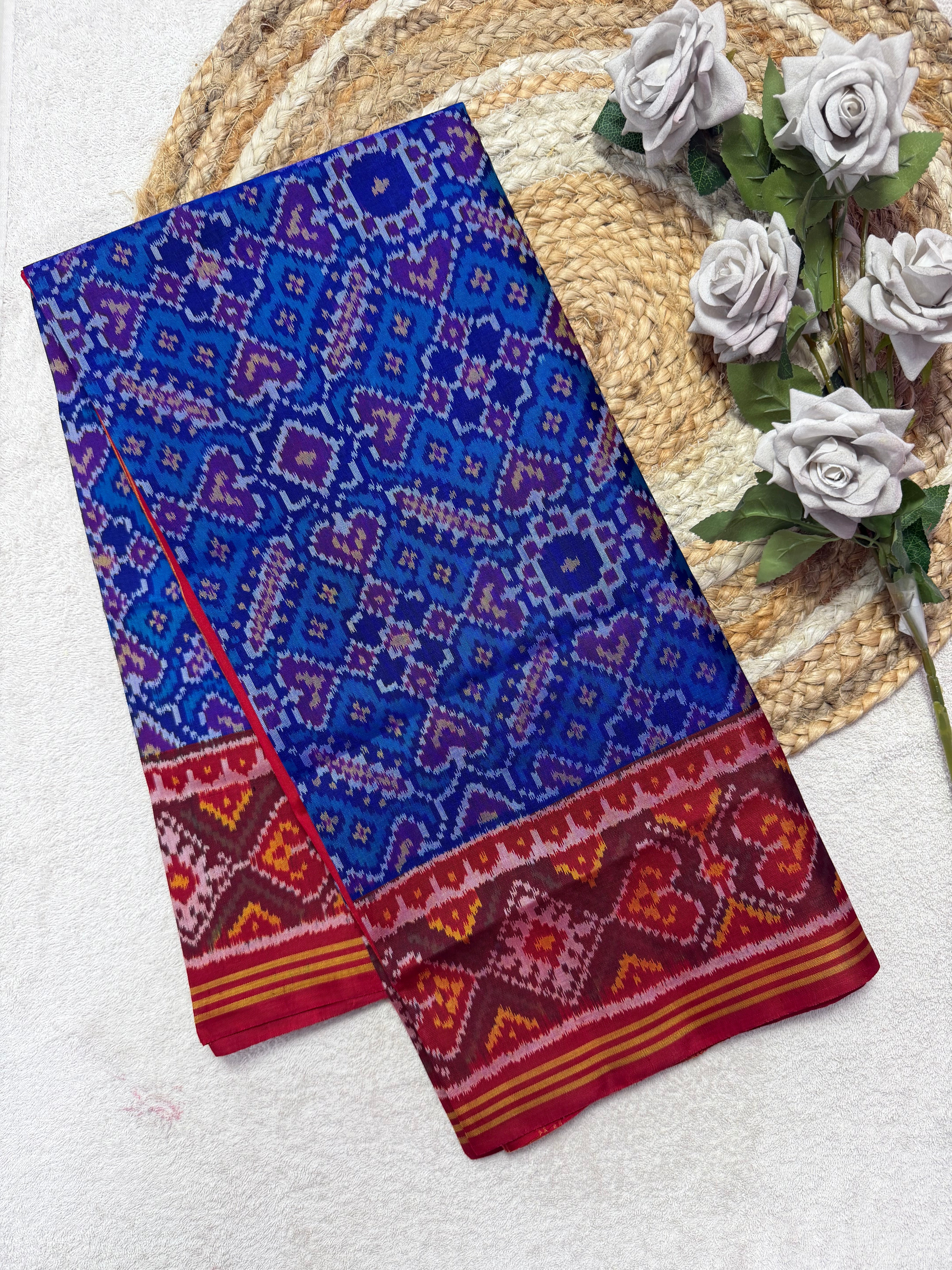 Manekchowk Traditional Design Handwoven Patola Dupatta Main image
