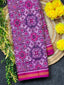 Navratna Design with Exclusive Pallu Handwoven Patola Silk Saree
