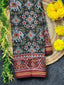 Fusion Design Black Handwoven Patola Silk Saree