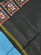 Laheriya Design Handwoven Patola Silk Saree