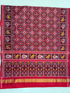 Traditional Design Handwoven Patola Silk Saree