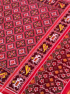 Traditional Design Handwoven Patola Silk Saree