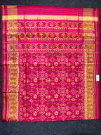 Figure With Navratna Design Handwoven Patola Silk Saree