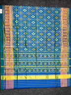Pan Chanda Traditional Design Handwoven Patola Silk Saree
