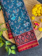 Motifs Traditional Design Handwoven Patola Silk Saree