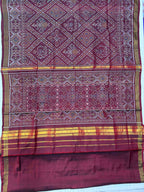 Bandhej Traditional Design Handwoven Patola Silk Saree