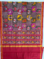 Exclusive Motifs Traditional Design Handwoven Patola Silk Saree