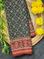 ButtonFul Traditional Design Handwoven Patola Silk Saree
