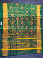 Navratna Traditional Design Handwoven Patola Silk Saree