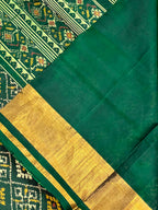 Pan-Chanda Traditional Design Handwoven Patola Silk Saree