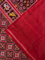 Traditional Design Handwoven Patola Silk Saree