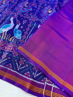 Big Motifs Design Handwoven Patola Silk Saree