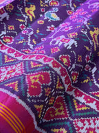 Exclusive Motifs Design Handwoven Patola Silk Saree
