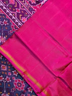 Navratna Traditional Design Handwoven Patola Silk Saree