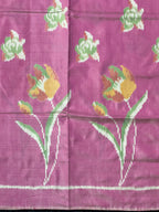 Flower Design Handwoven Patola Silk Saree