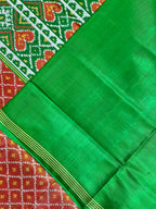Buttonful Traditional Design Handwoven Patola Silk Saree