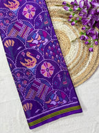 Exclusive Design Handwoven Patola Silk Saree