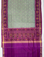 Fancy Design Handwoven Patola Silk Saree