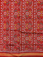 ButtonFul Traditional Design Handwoven Patola Silk Saree