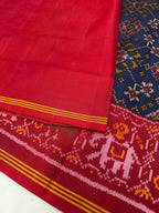 Blue Navratna Traditional Design Handwoven Patola Silk Saree