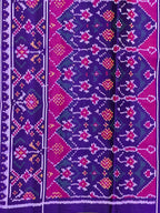 Six Motifs Design Handwoven Patola Silk Saree