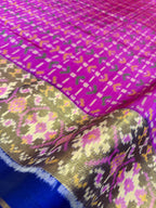 Fancy Design Handwoven Patola Silk Saree