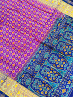 Fancy Design Handwoven Patola Silk Saree