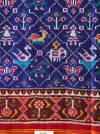 Exclusive Motif Design Handwoven Patola Silk Saree